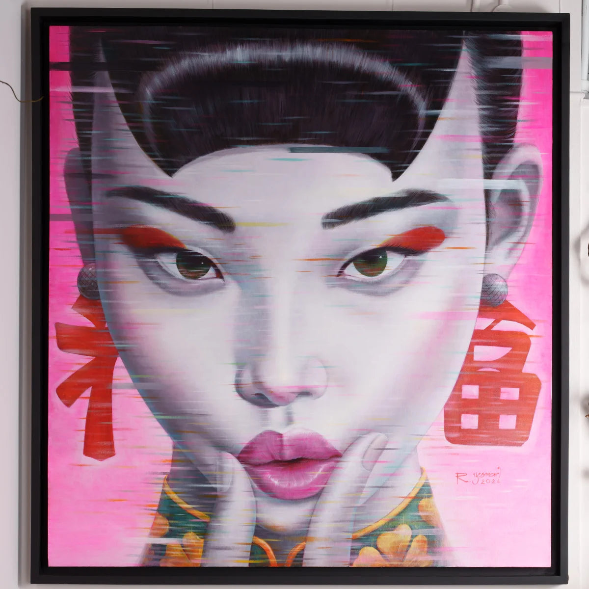 Wall Art Painting PINK LADY