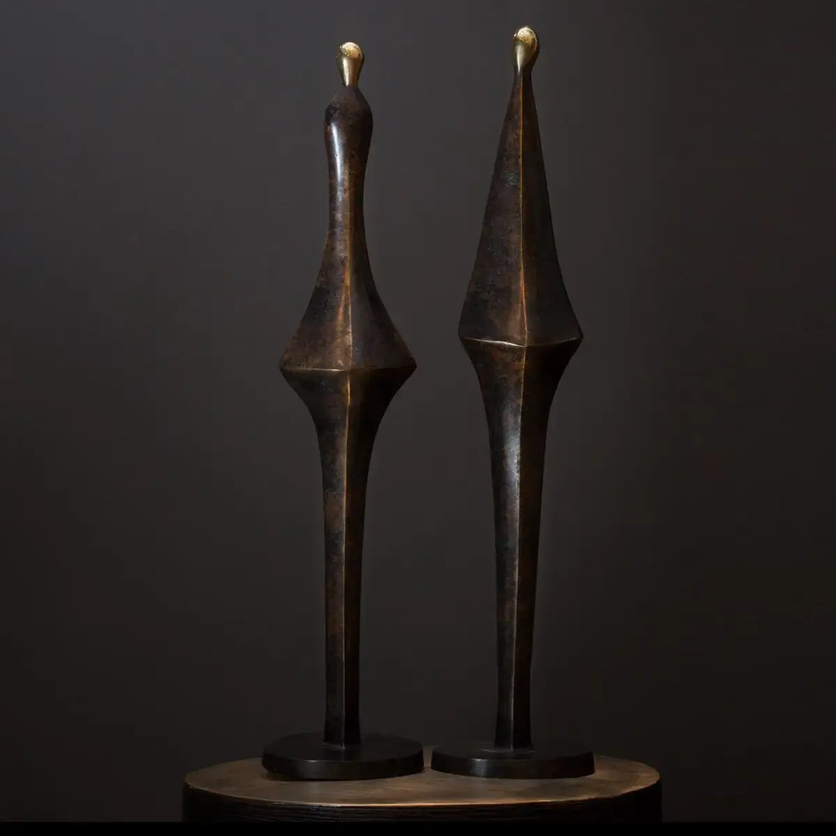 Bronze Abstract Figures