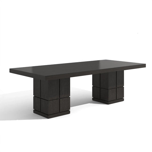 Cubist Dining Table – 240cm  Espresso