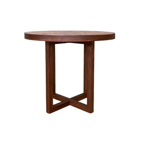 Iris Walnut Dining Table 90cms