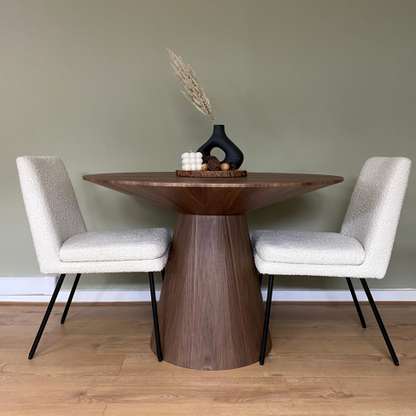 Lotus Walnut Dining Table