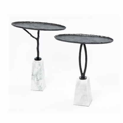 Cocktail Table O Bronze Nera And Marble