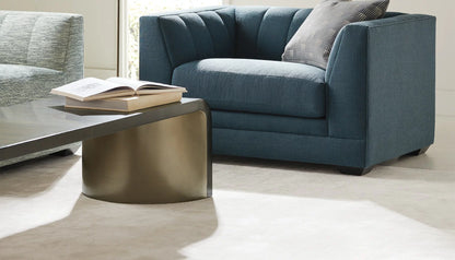 Modern Streamline Rectangular Coffee Table