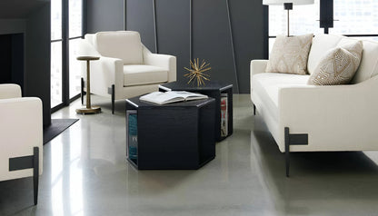 Remix End Table in Black S