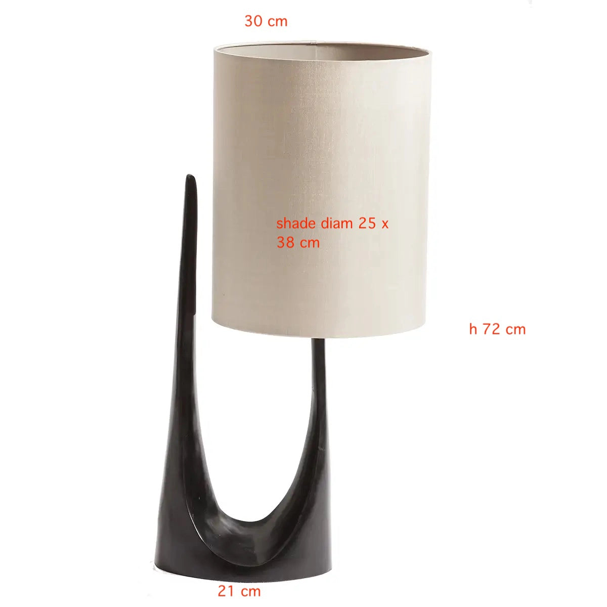 Maison Lamp Bronze Nera