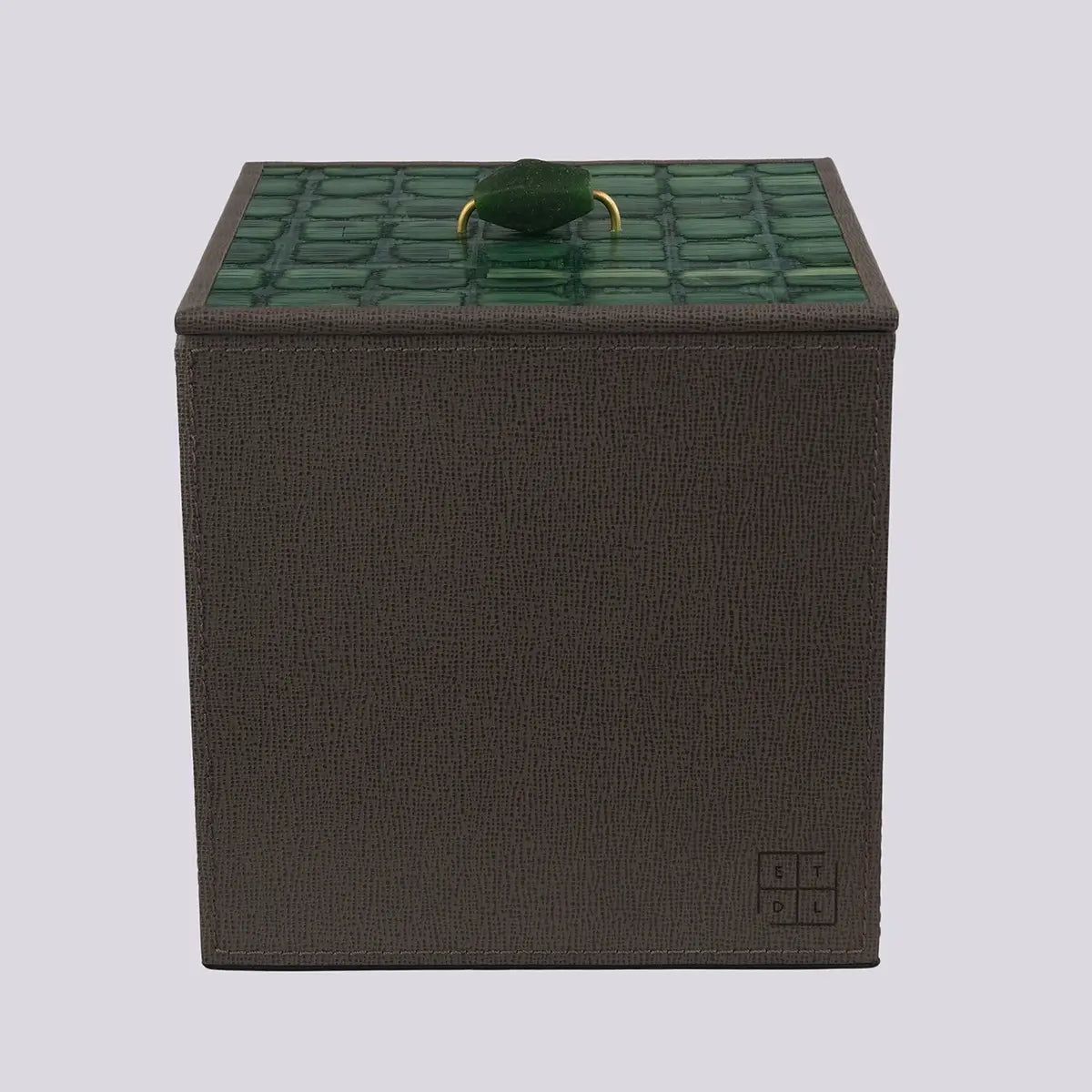 Pagoda Jade Leather Box