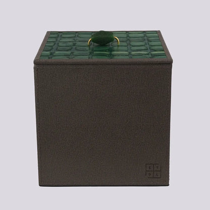 Pagoda Jade Leather Box