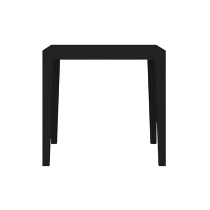 Peony Black Square Dining Table