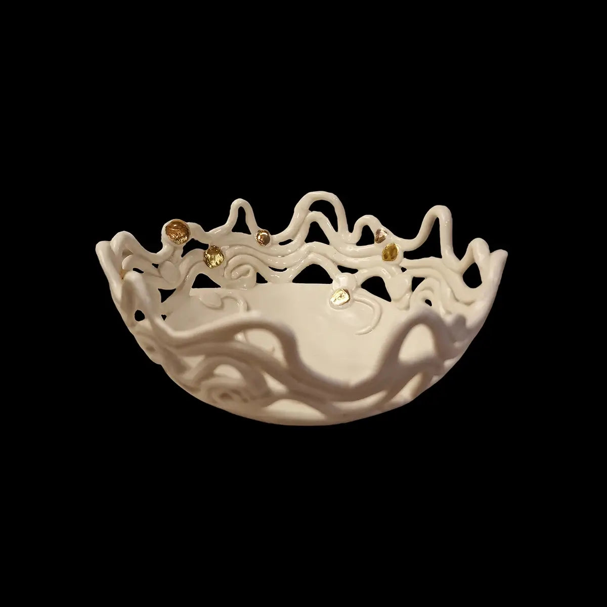 Porcelain Wave Bowl