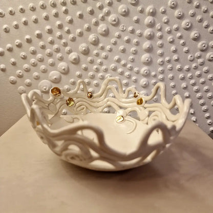 Porcelain Wave Bowl