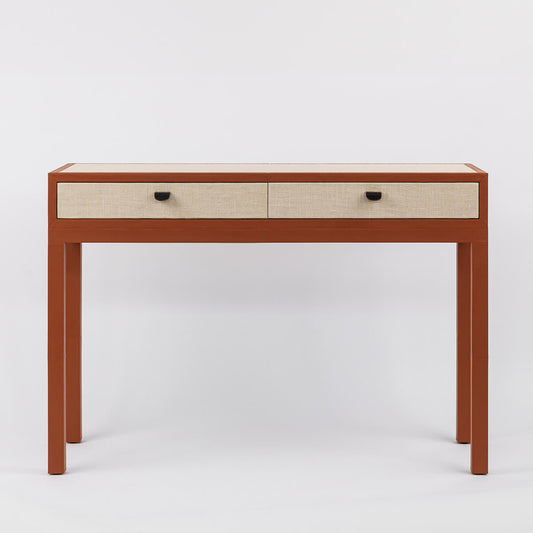 Ralf Console Leather and Jute