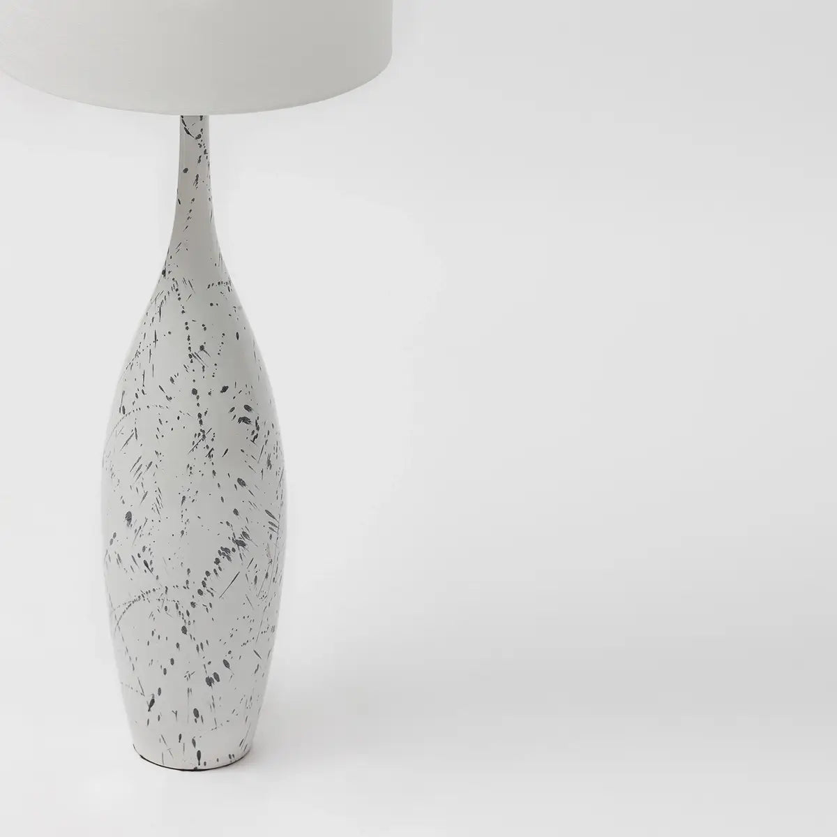 Splash Ceramic Lamp Grey