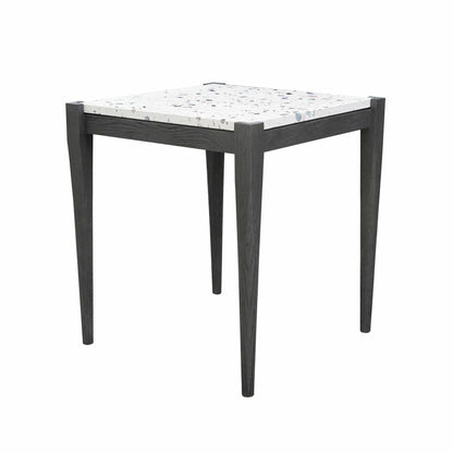 Terrazzo Side Table Midnight Oak