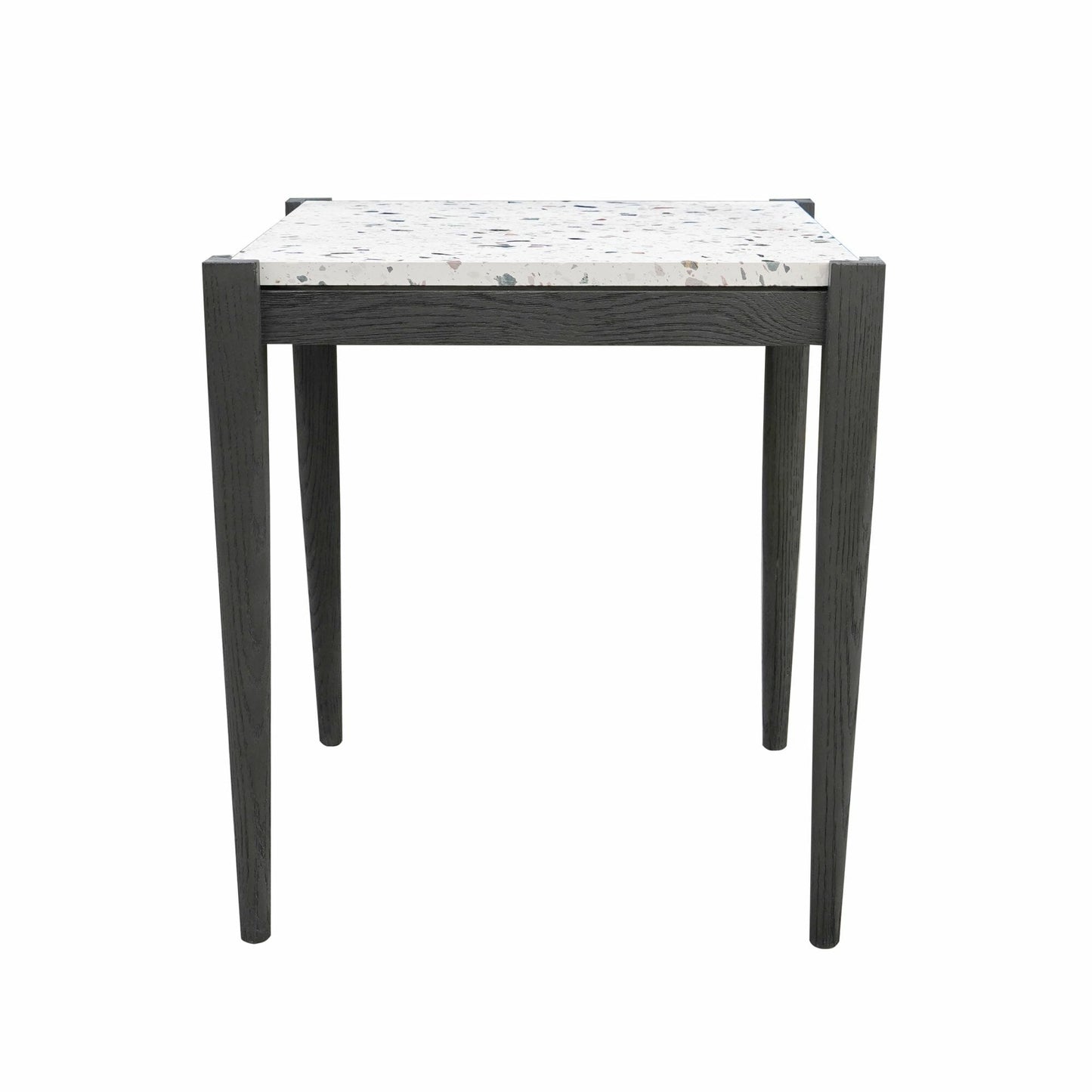 Terrazzo Side Table Midnight Oak