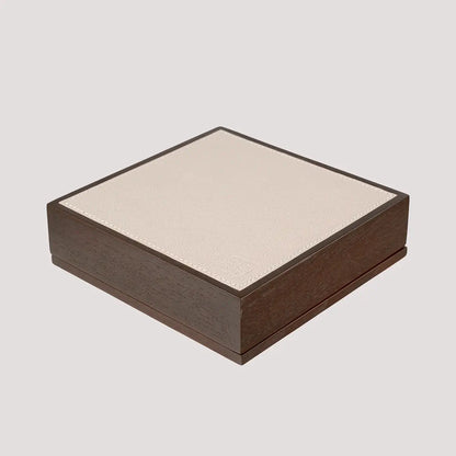 Tic Tac Toe Leather Box Pumice