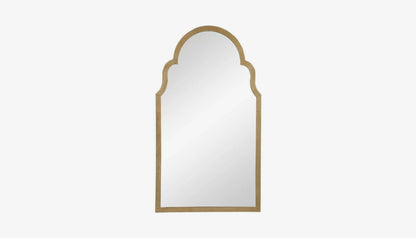 Taj Wall Mirror in Gold Leaf Finish