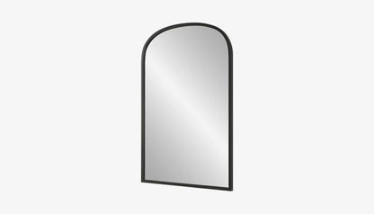 Aydyn Wall Mirror in Satin Black Finish