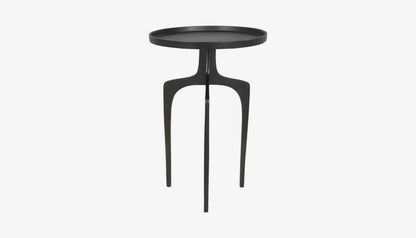 Tripod Side Table in Rich Espresso Finish