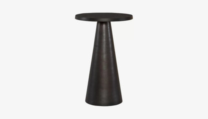 Tulip Side Table in Dark Bronze Finish